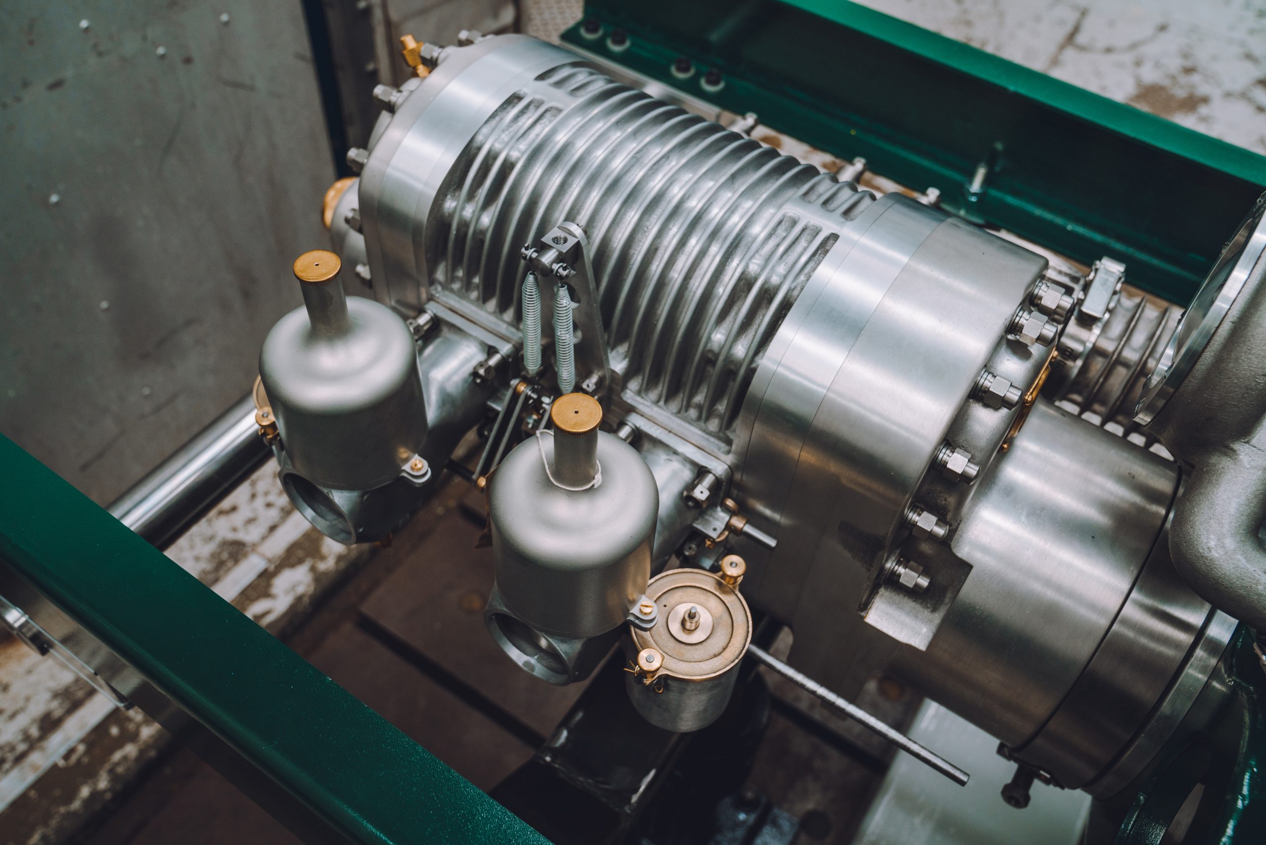 Bentley fires up first new Blower engine on a Spitfire test rig