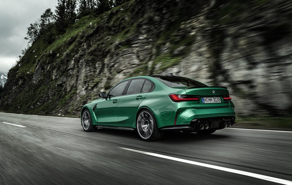 BMW M3 rear