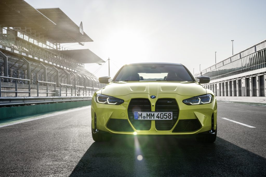 BMW M4 grille