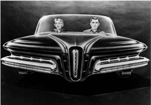 Packard Predictor Front art drawing