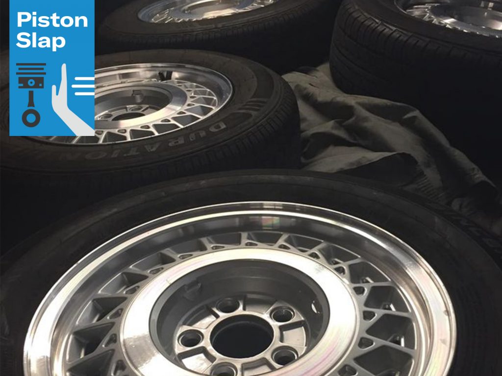 1989 Lincoln Continental wheels refinished