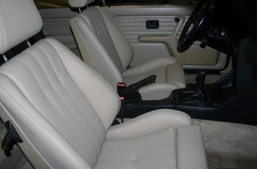 Rob Siegel - The Trade - 1987 BMW 325is interior AFTER
