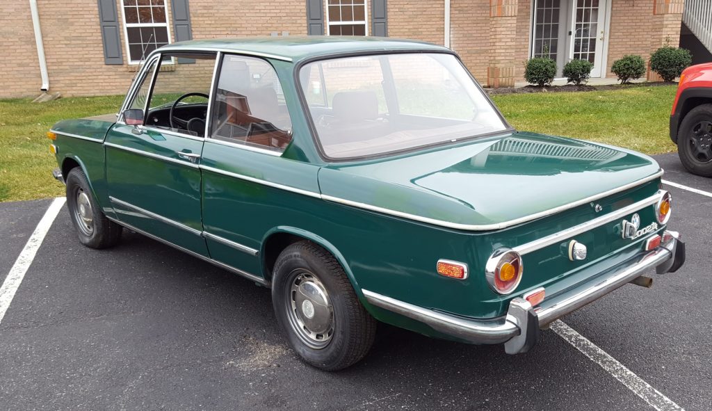 Rob Siegel - The Trade - 1972 BMW 2002tii full drivers side rear