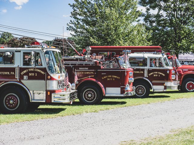 vintage firetrucks