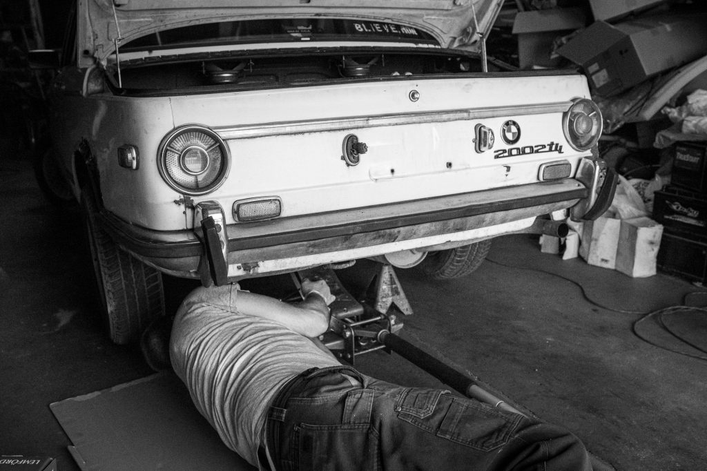underneath 2002 bmw restoration rear end