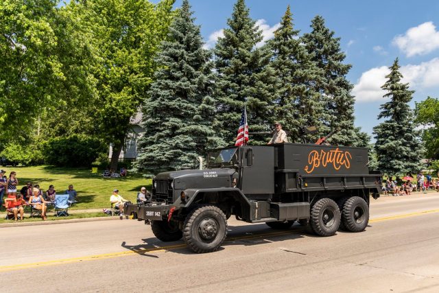brutus vietnam gun truck parade