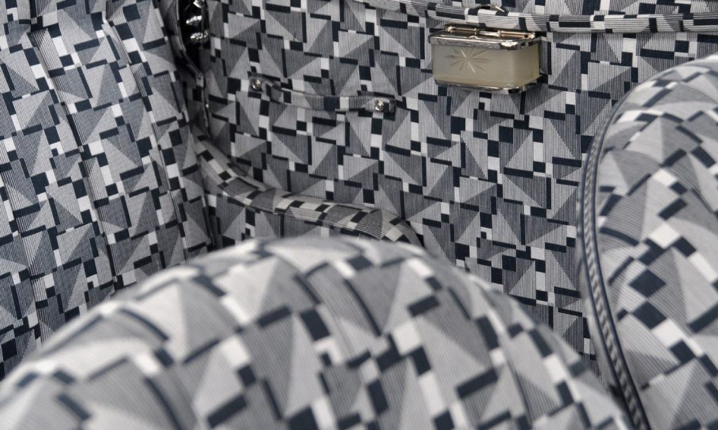 1935 Voisin Aerodyne - interior upholstery pattern