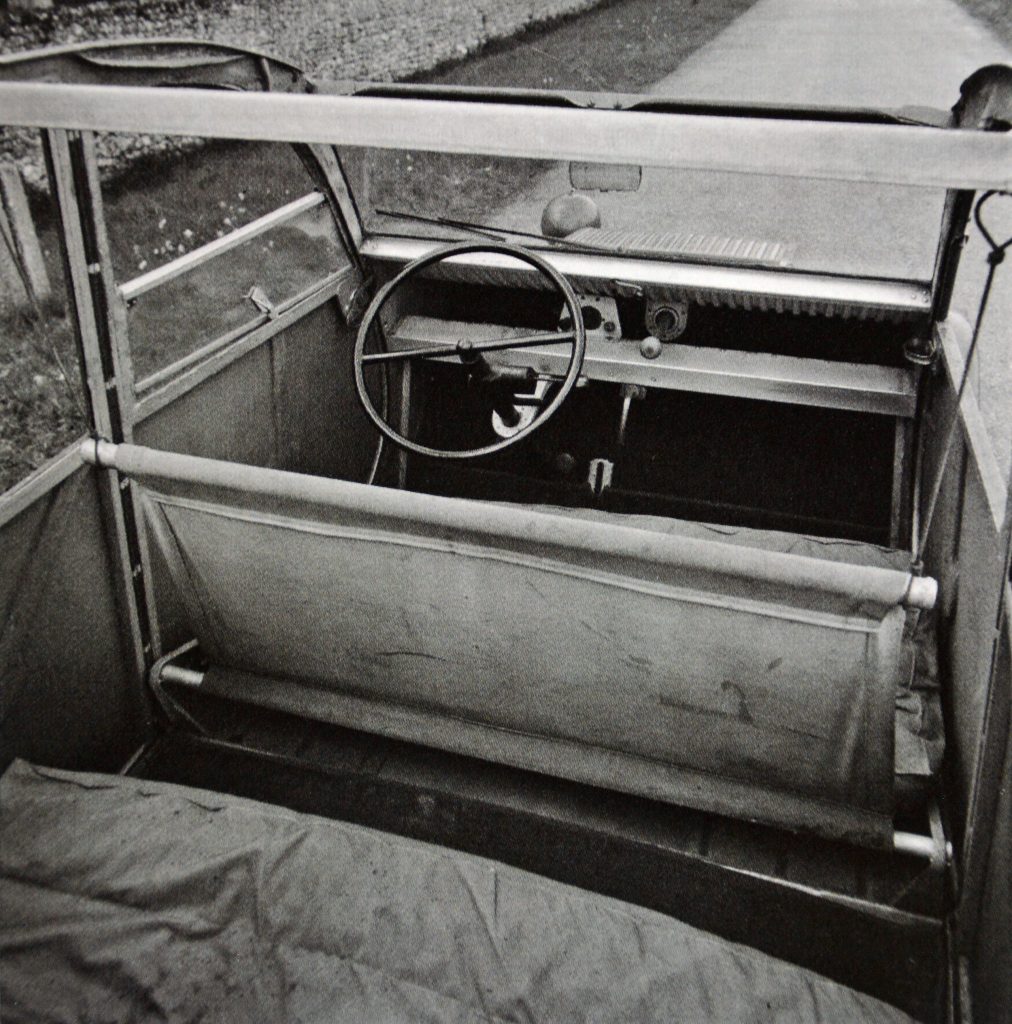 1939 citroen 2cv overhead