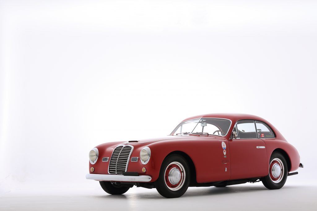 1950 Maserati A6G front three-quarter