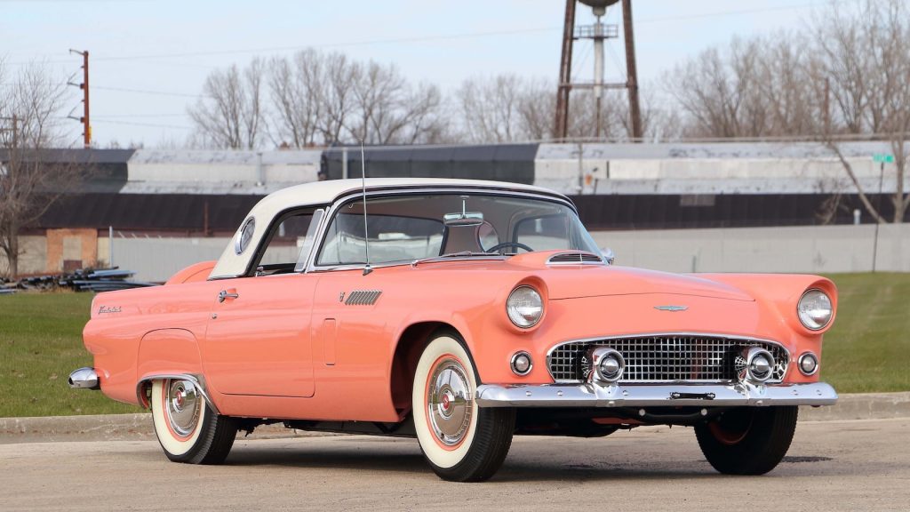 1956 Ford Thunderbird front three-quarter