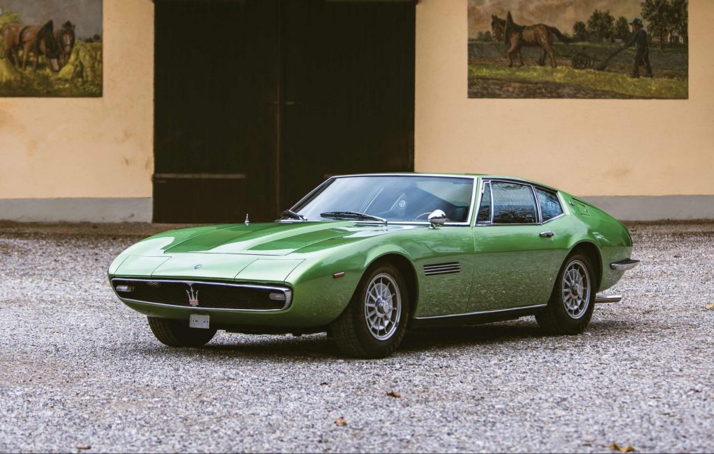 Maserati-Ghibli front three-quarter