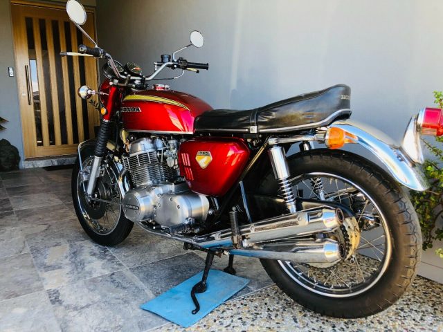 1969 Honda CB750 Sandcast K0 rear three-quarter