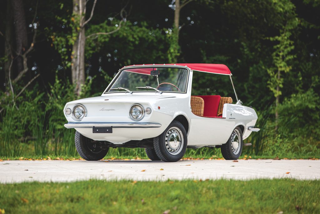 1970 Fiat 850 Spiaggetta front three-quarter