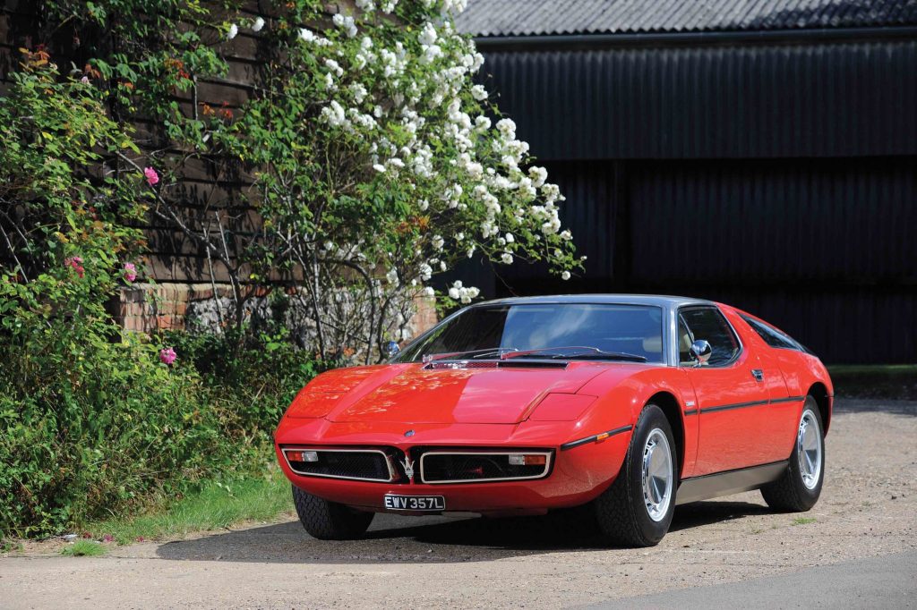 maserati bora front three-quarter