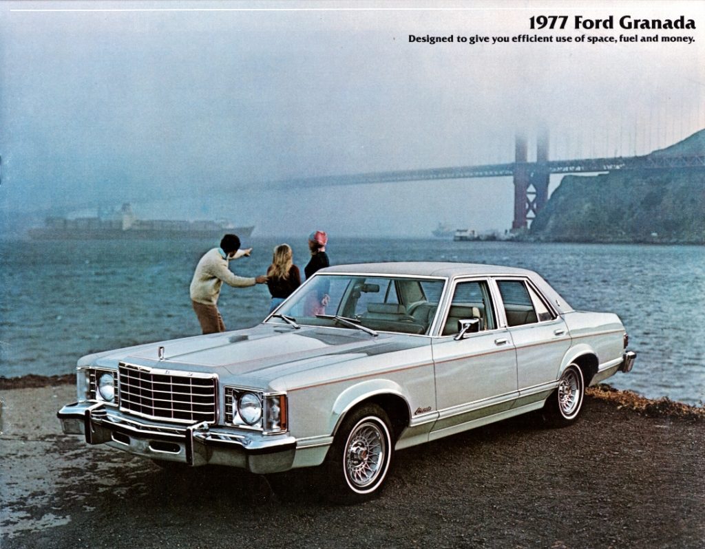 1977 Ford Granada brochure cover