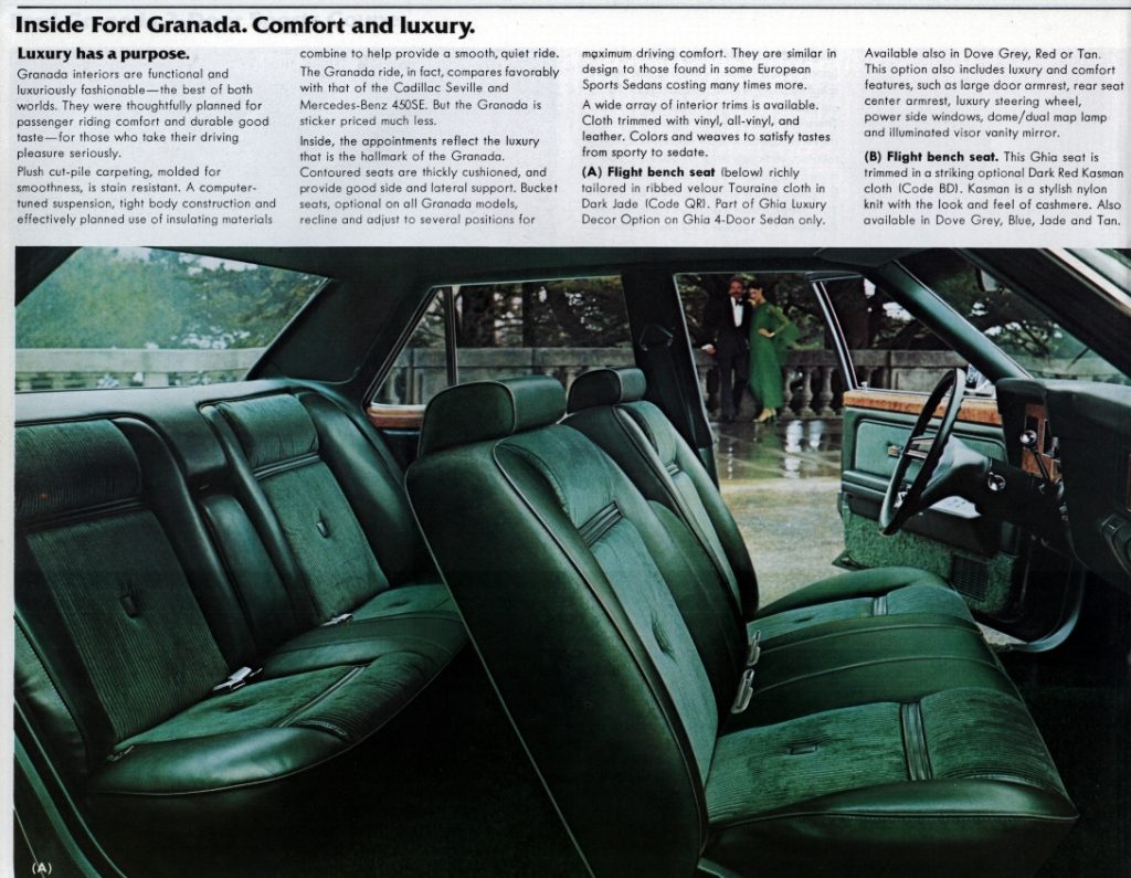 1977 Ford Granada brochure picture 2
