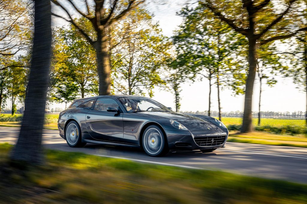 2005 Ferrari Shooting Brake dynamic road action