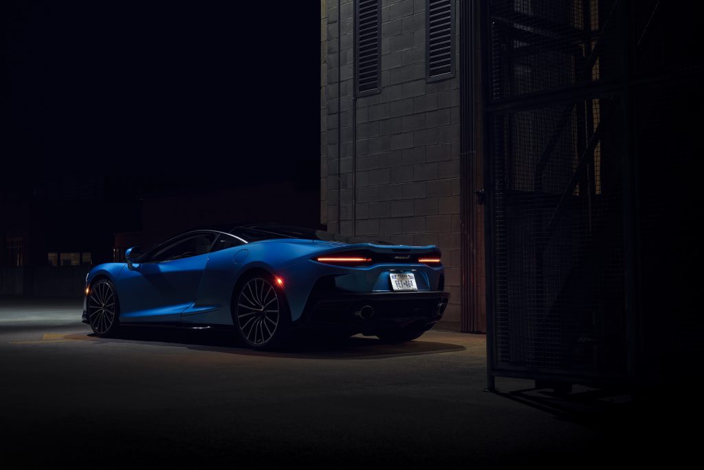 2020-McLaren-GT_Trahan_1496 rear three quarter