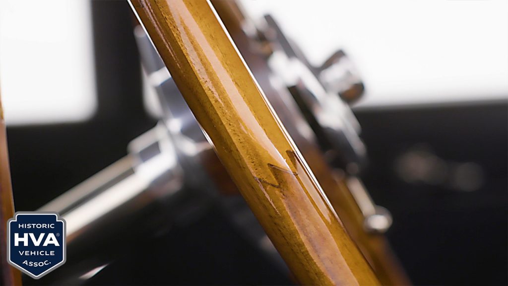 2020 National Historic Vehicle Register - Teaser steering wheel