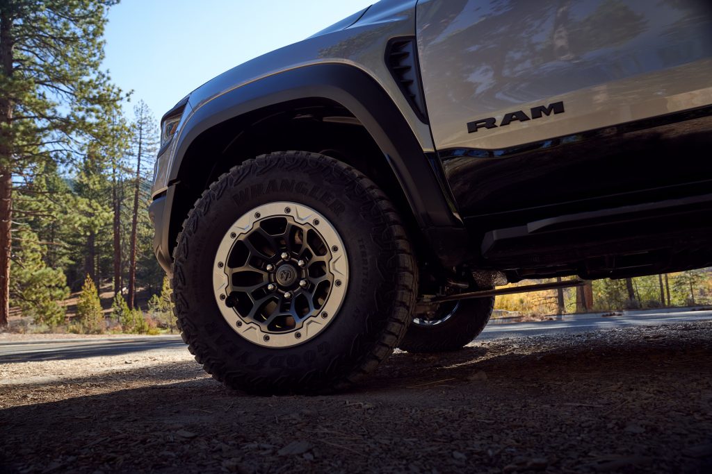 2021 Ram 1500 TRX front wheel detail