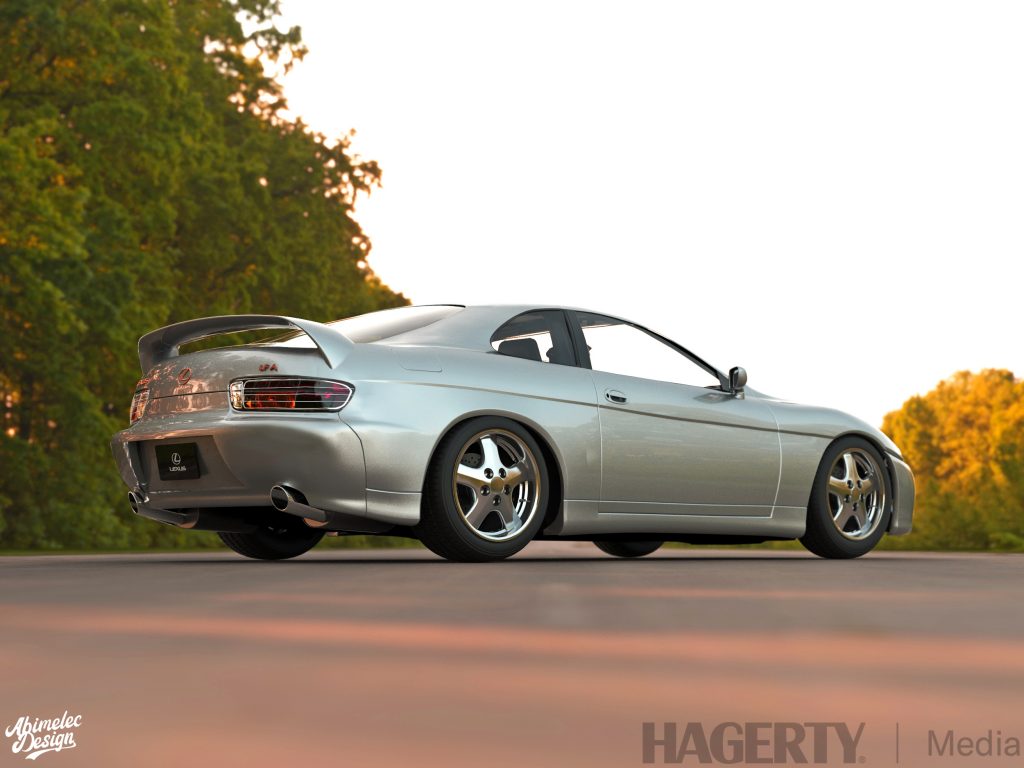 1997 Lexus LFA rear three quarter