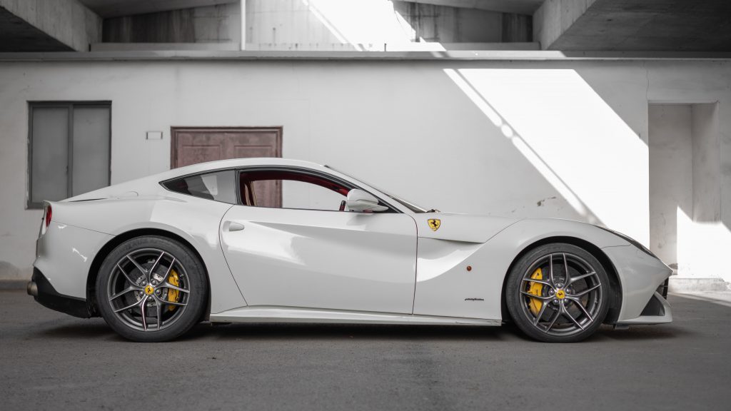 Ferrari F12 Berlinetta side profile