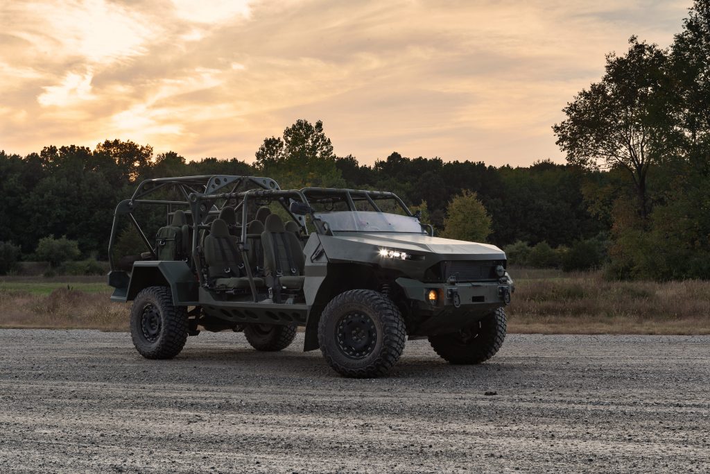 The GM Defense Infantry Squad Vehicle