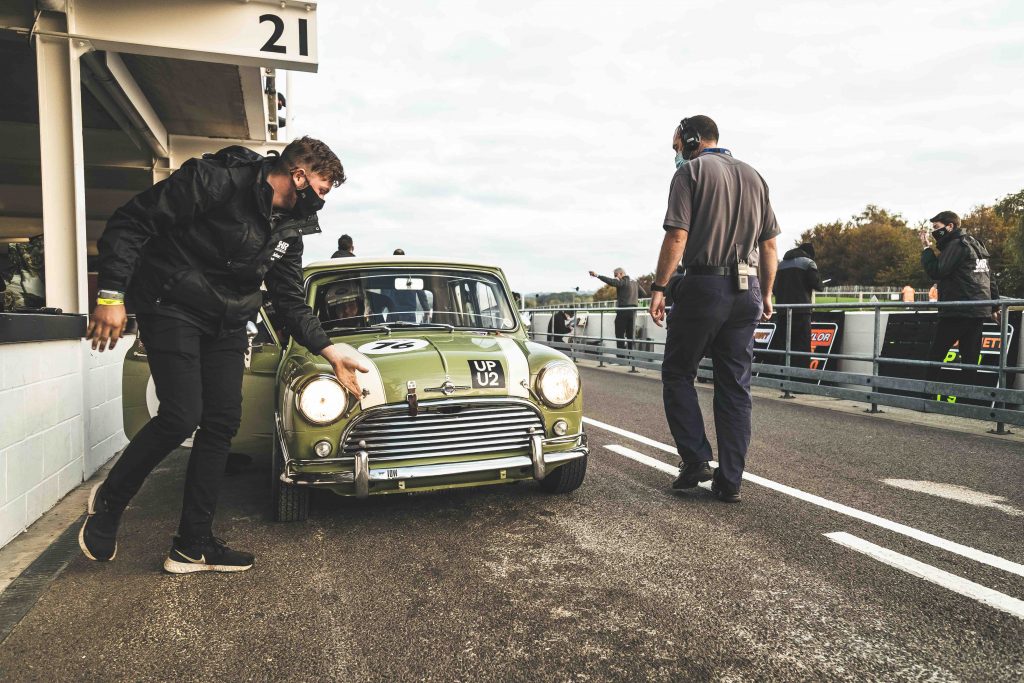 goodwood speedweek mini racecar pitlane