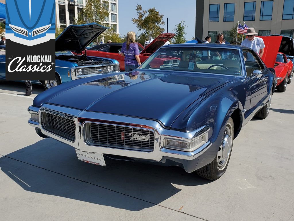 Klockau Classics Oldsmobile Olds Toronado front three-quarter