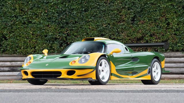 lotus elise gt1 front three-quarter