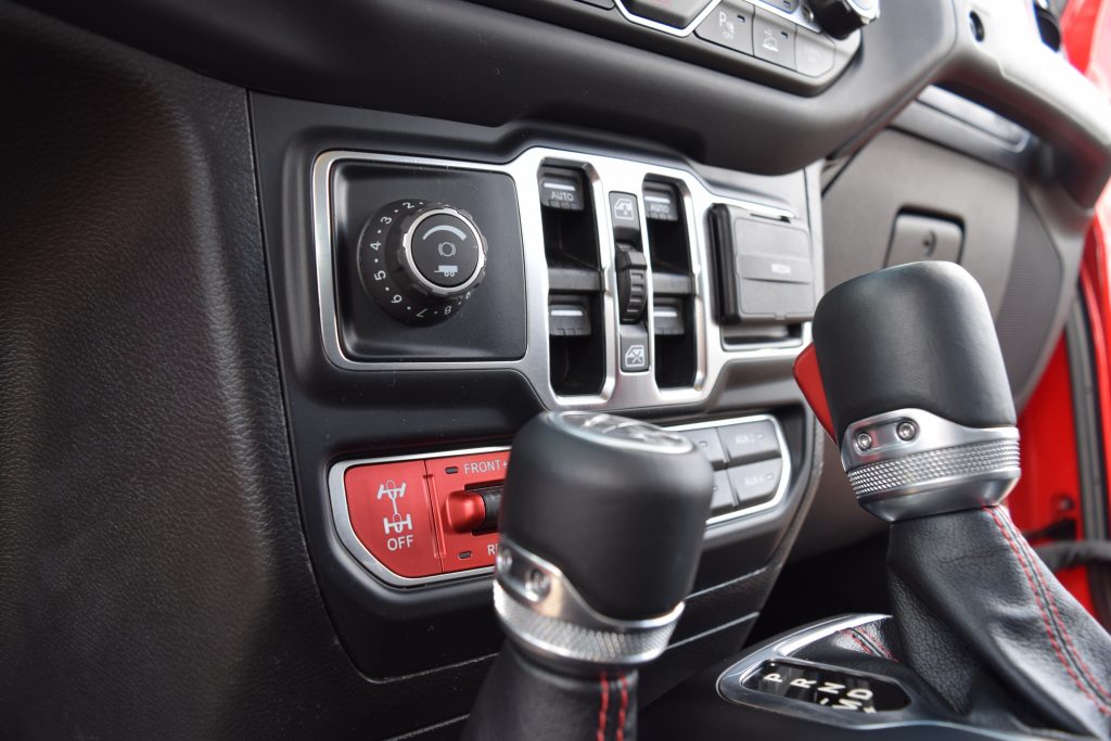 factory-backed Mopar trailer brake controller panel