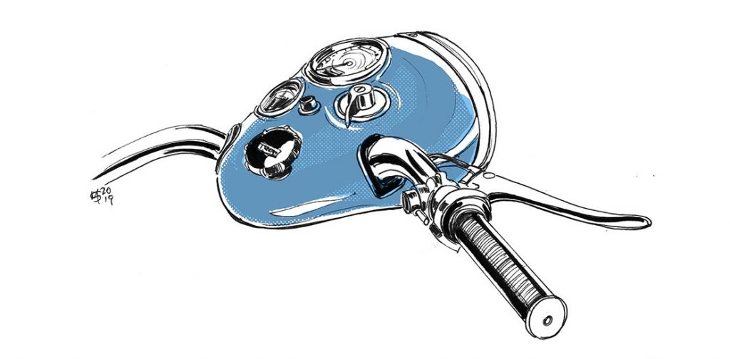 1952 triumph thunderbird nacelle_squires