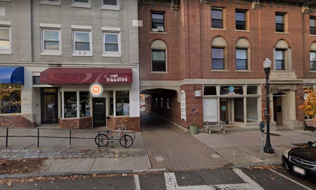 Rob Siegel - Lotus victory lap - Street in Amherst