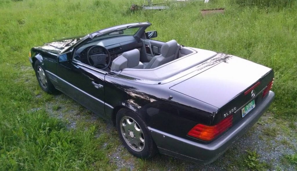 Rob Siegel - The Next Car - 1995 sl500 rear