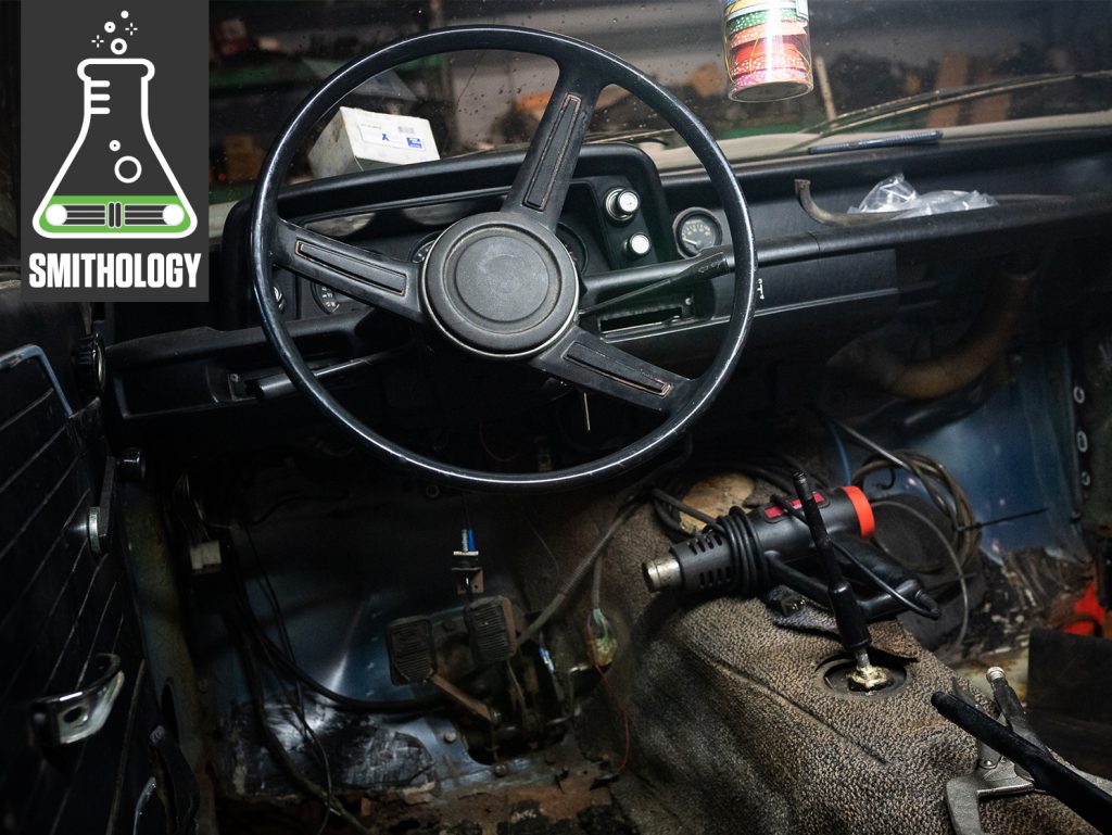 vintage bmw 2002 interior restoration