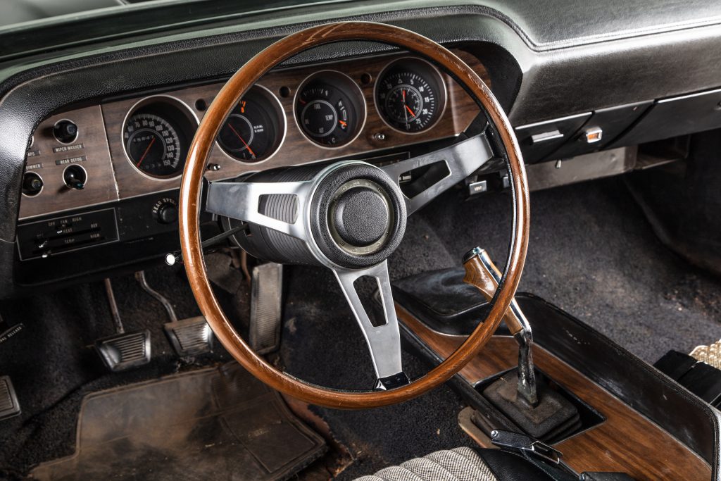 Challenger steering wheel