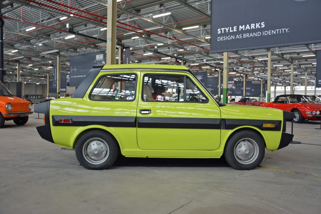 1972 fiat esv 1500 side profile