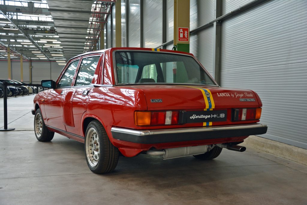 1984 lancia trevo bimotore rear three-quarter