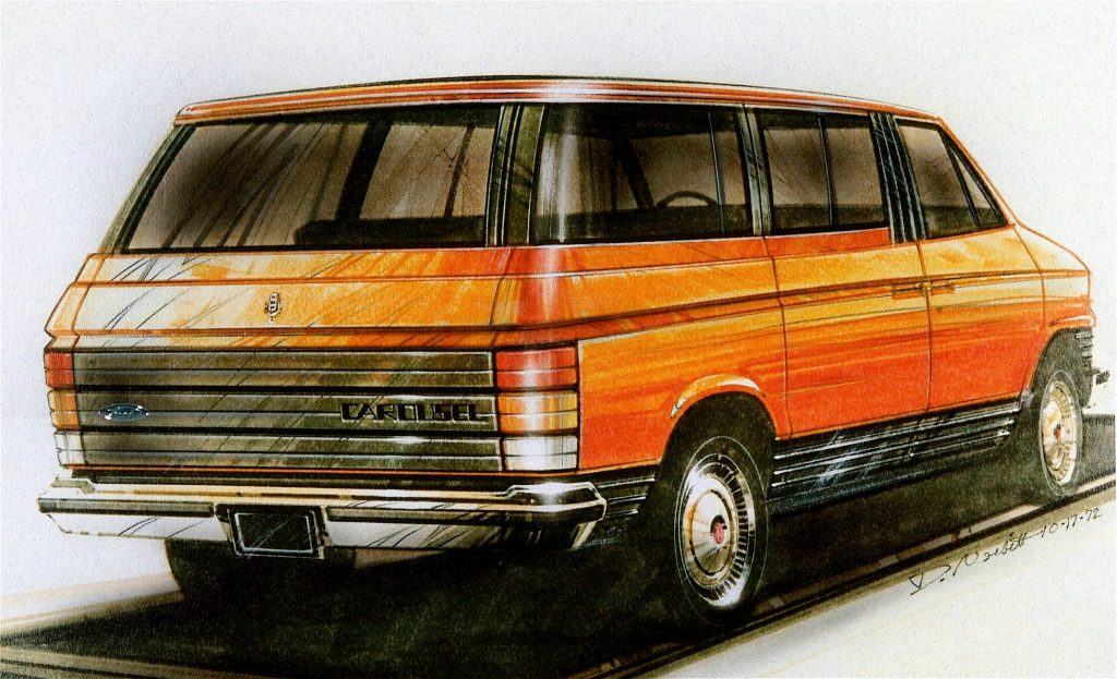 1972 Ford Carrousel study sketch