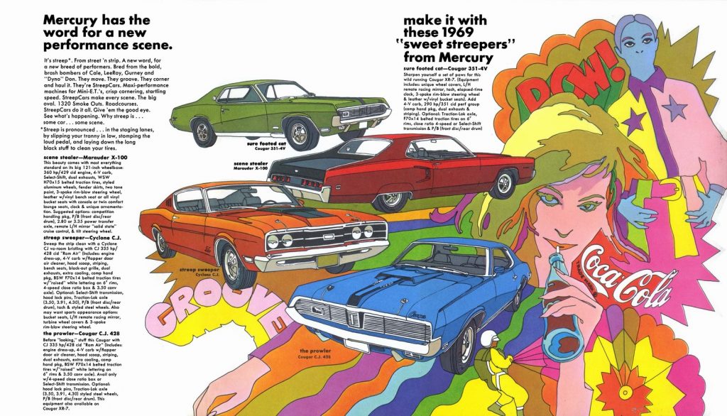 1969 Marauder X-100 in brochure lineup