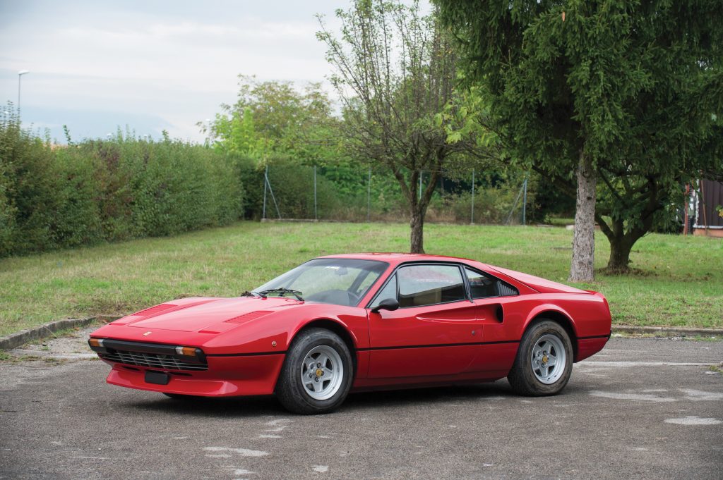 1980-Ferrari-308-GTB front three-quarter