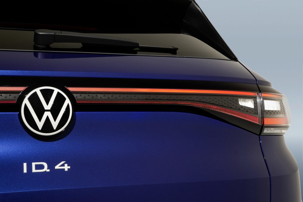 2021 VW ID4 1st edition badge rear