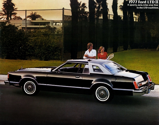 1977 Ford LTD II Brougham coupe