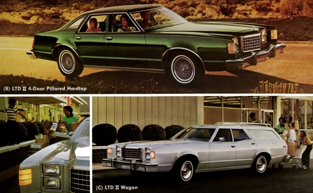 1977 Ford LTD II sedan and wagon