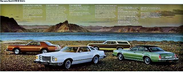 1977 Ford LTD II lineup