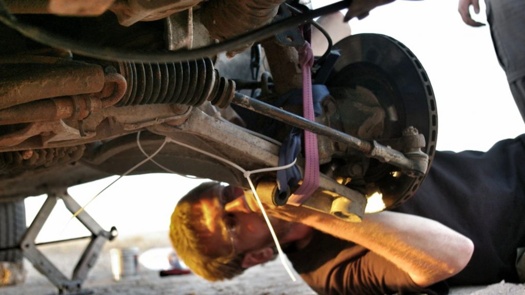 Africa Porsche 944 ball joint repair
