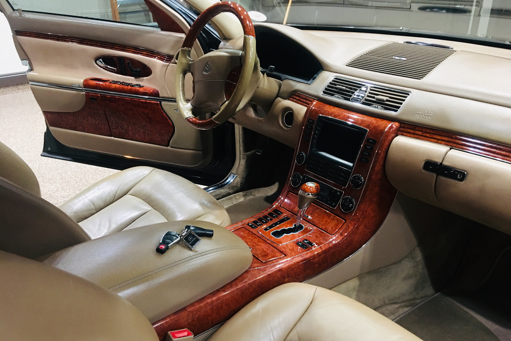 Brown 2004 Maybach interior