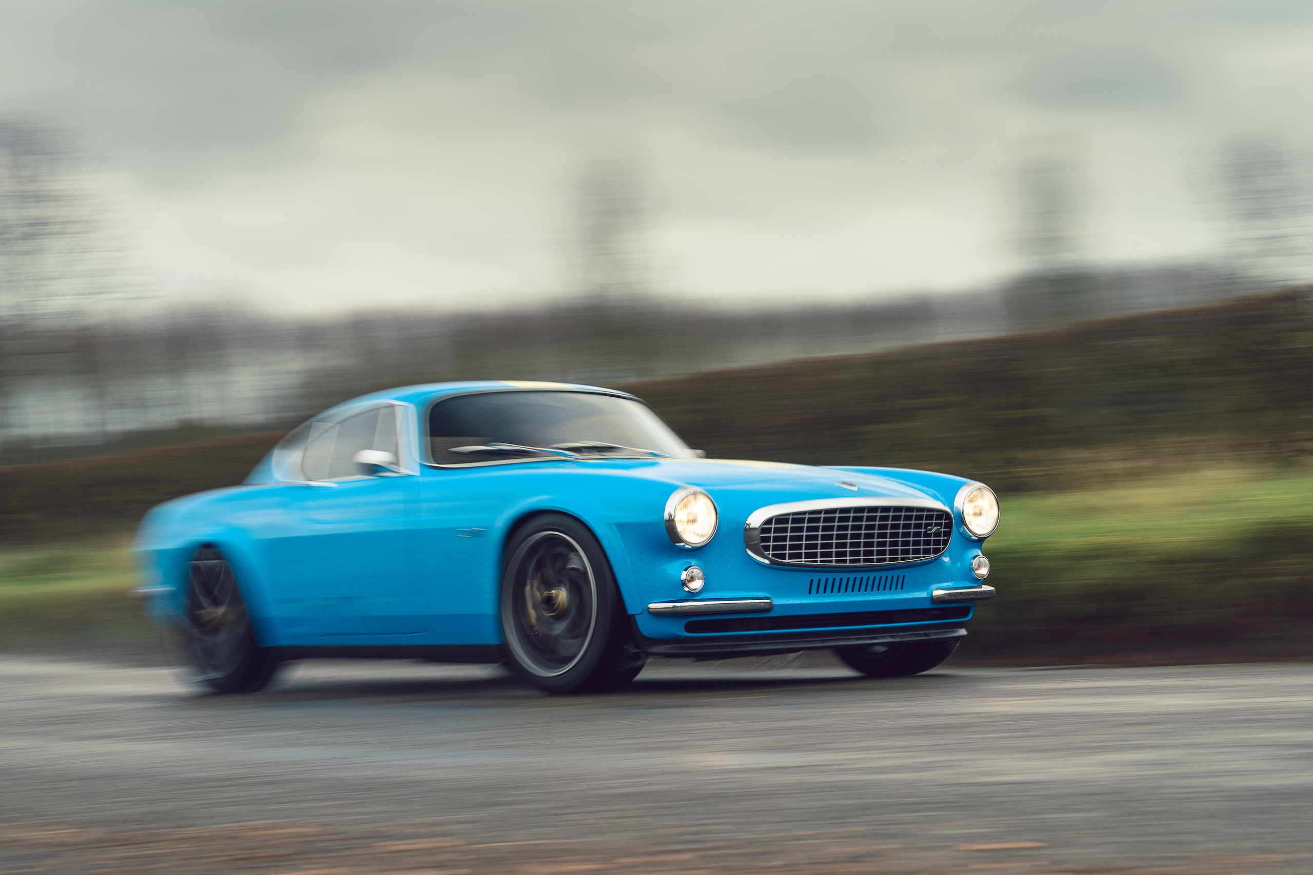 CYAN RACING P1800 front three-quarter