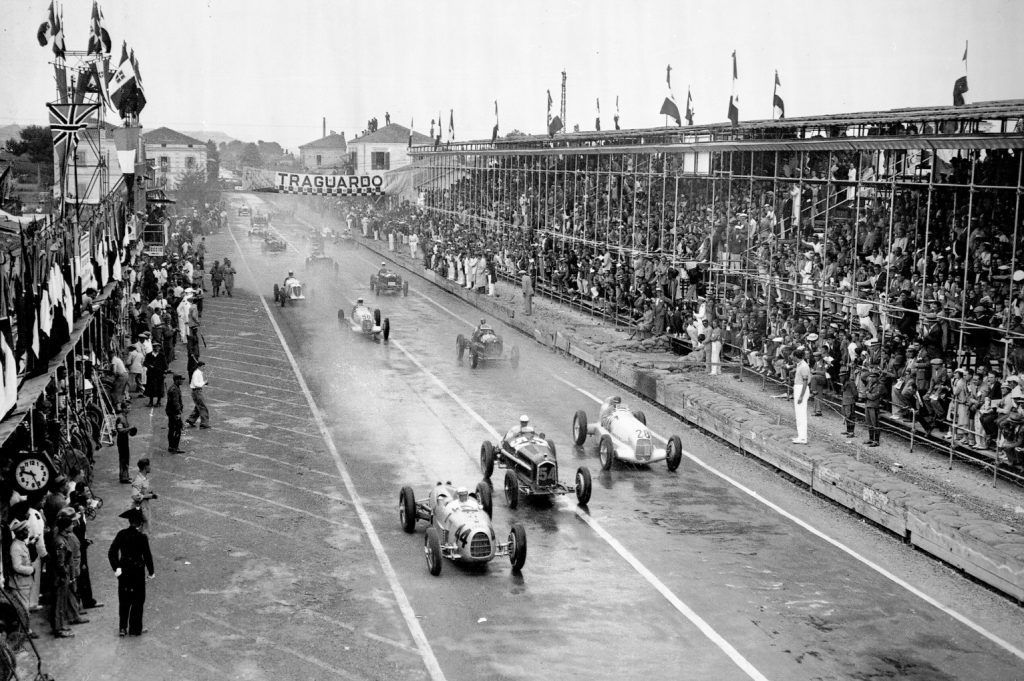 Coppa Acerbo Race 1934 Auto Union Car Number 44