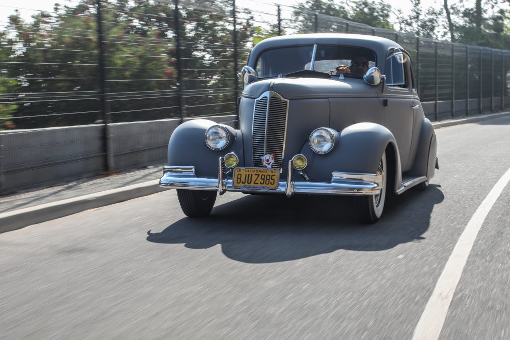 Coulter Jacobs grey hot rod front three-quarter